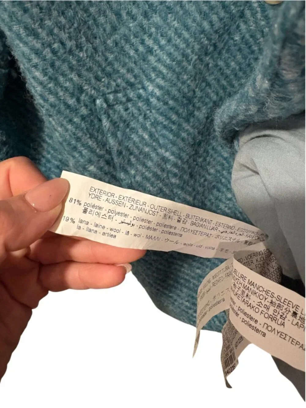 Zara Wool Blend Coat